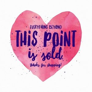 Everything beyond this point is sold